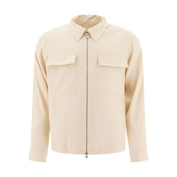 エヌエヌ77 メンズ 上衣＆上衣 アウター Patch-pocket jacket Neutrals