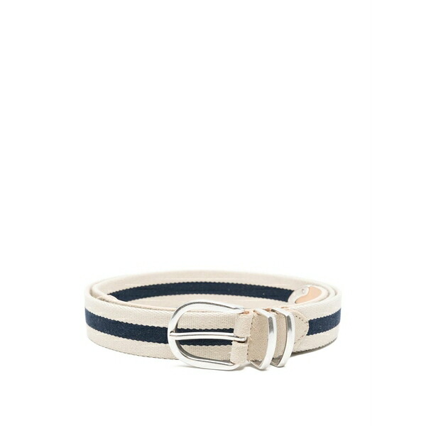 イレブンティ メンズ 三尺帯 添え物 Striped belt Neutrals