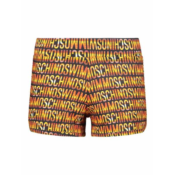 モスキーノ レディース 心地好いズボン下 ボトムス Logo-pattern shorts Orange