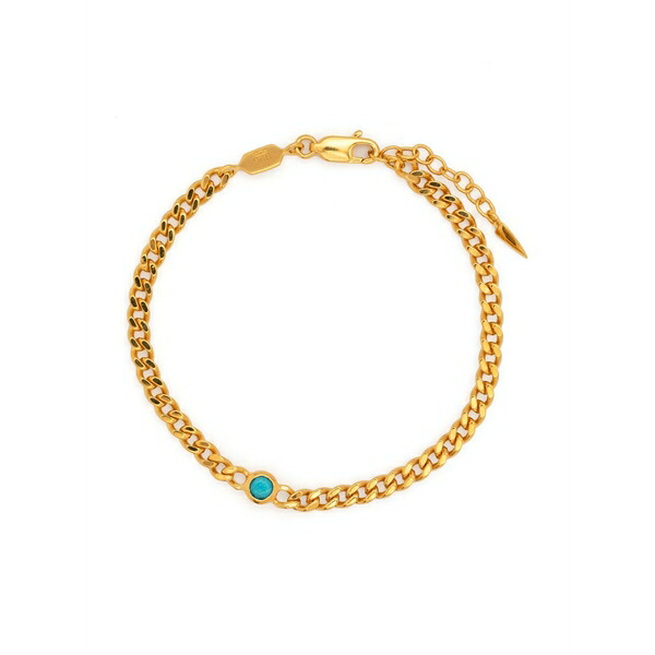 ミッソマ レディース ブレスレット・バングル・アンクレット アクセサリー December birthstone bracelet Gold｜asty
