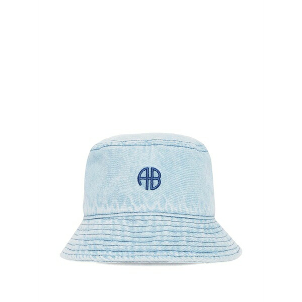 アニービン レディース かぶり笠 付属品 Nicks bucket hat Blue