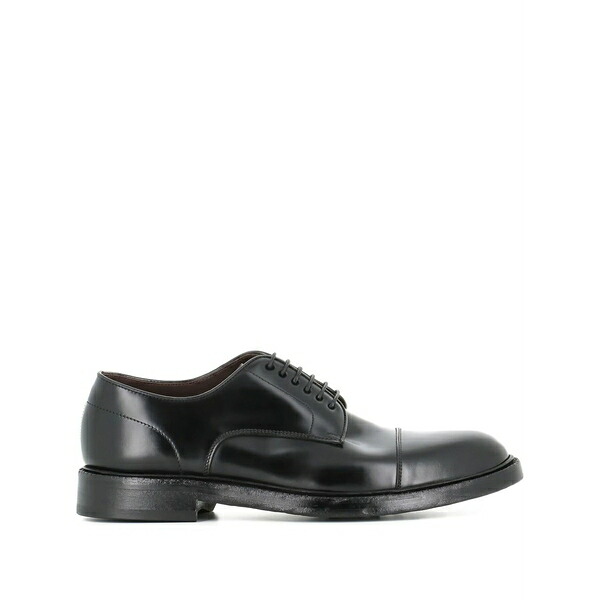 緑であること・ジョージ メンズ 御召しものシューズ シューズ 7084 cap-toe derby shoes Black