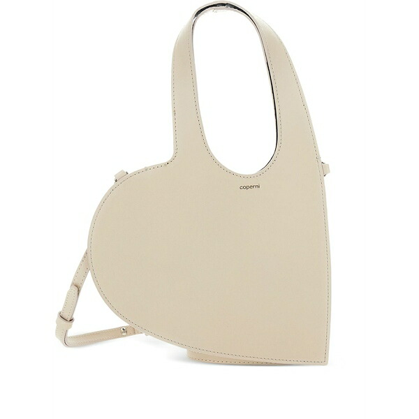 コペルニ レディース ショルダーバッグ 御徒面子 Baby heart logo-print shoulder bag Neutrals