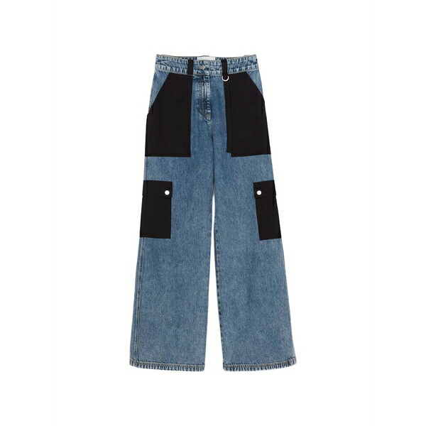 スリーワンフィリップリム レディース デニムパンツ ボトムス Panelled jeans Blue|asty