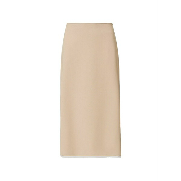 ファビアナ フィリッピ レディース スカート ボトムス Zip-fastening midi skirt Neutrals｜asty 94,490円