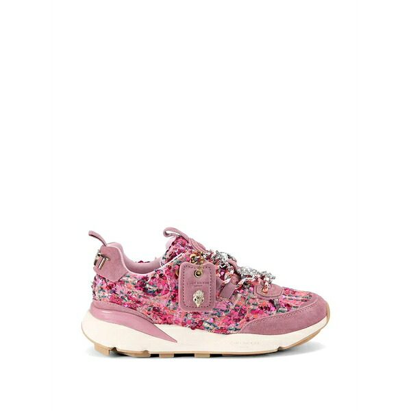 カートジェイガーロンドン レディース スニーカー シューズ Sequin embellished sneakers Pink