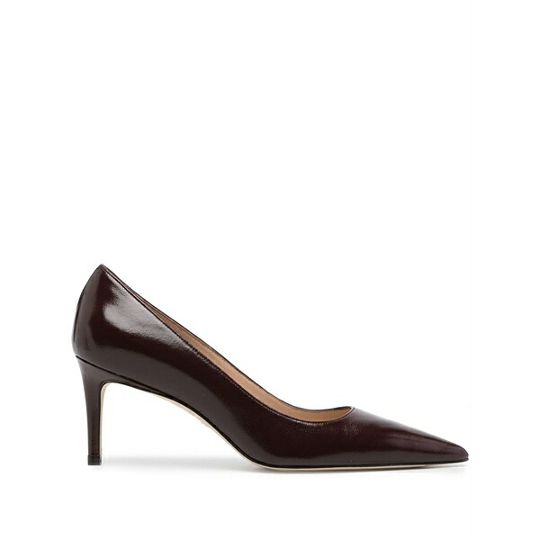 スチュアート ワイツマン レディース パンプス シューズ Pointed-toe 75粍 leather pumps Purple