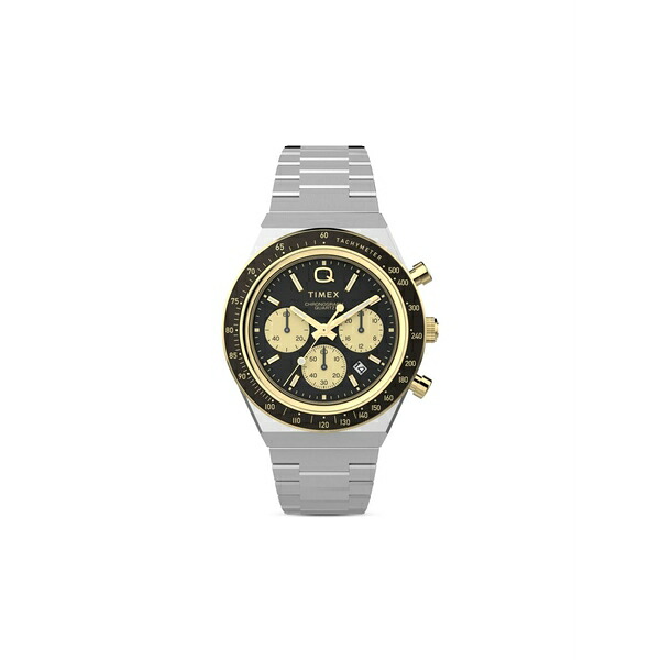 引き分けメックス メンズ ウォッチ 佩び物 Q timex 40粍 Silver