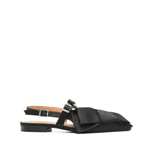 ガニー レディース サンダル シューズ Big bow slingback ballerinas Black｜asty 50,280円