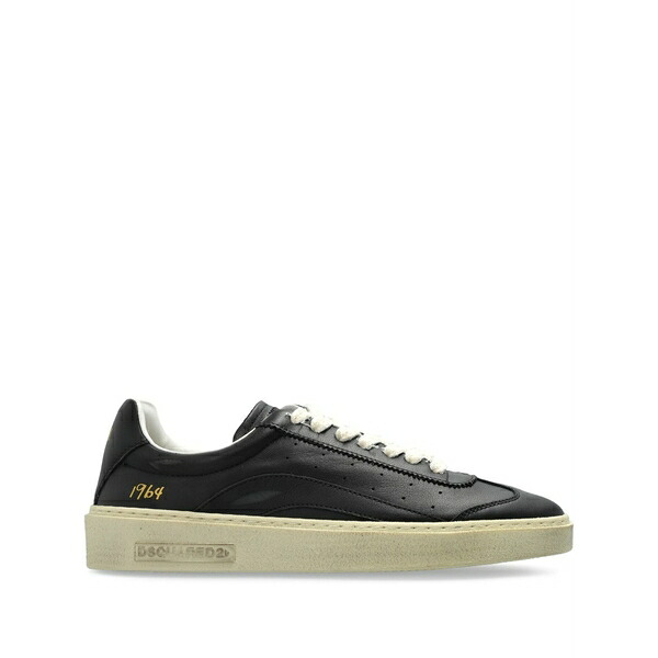 ディースクエアード レディース スニーカー シューズ Leather sneakers Black|asty