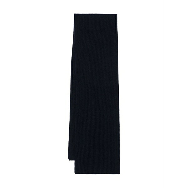 サンスペル メンズ えり巻き・袈裟・えり巻き 付属物 Ribbed cashmere scarf Black