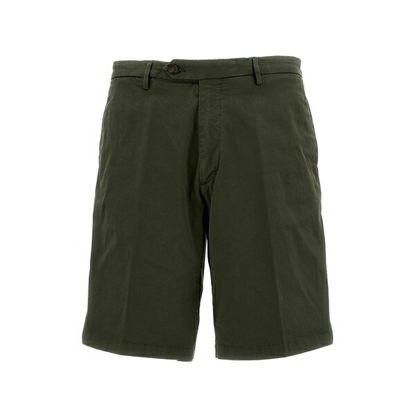 ブリリア 1949 メンズ カジュアルパンツ ボトムス Belt-loops buttoned shorts Green