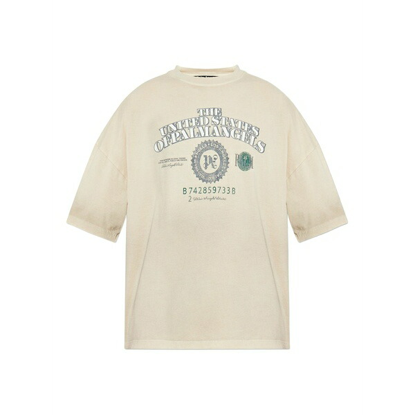 パーム・エンジェルス メンズ ティーシャツ トップス Graphic t-shirt Neutrals トップス-Tシャツ・カットソー-メンズファッション