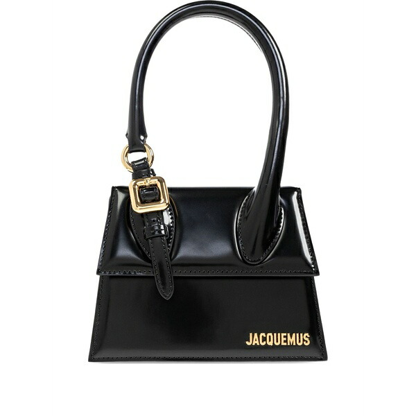 ジャクエムス レディース ハンドバッグ バッグ Medium the chiquito top-handle bag Black