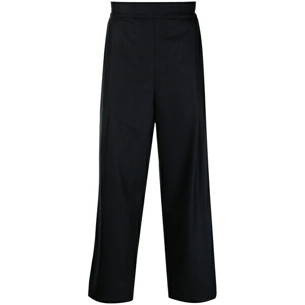 ラネウス メンズ カジュアルパンツ ボトムス High-waist straight-leg trousers Blue