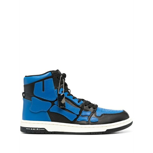 アミリ メンズ スニーカー シューズ Skel high-top sneakers Blue|asty