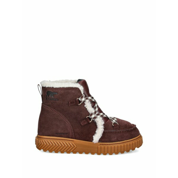 ソレル レディース ブーツ シューズ Ona ave芒聞 lace-up boots Red