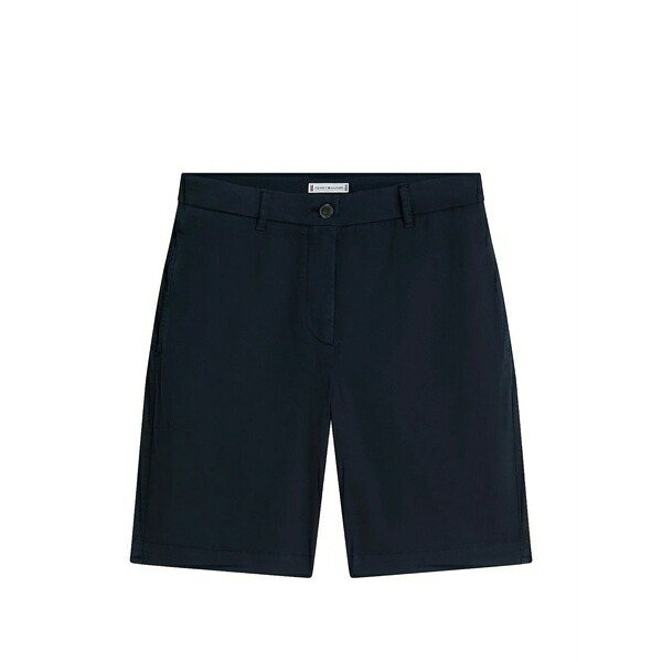 トミー ヒルフィガー レディース カジュアルパンツ ボトムス Washed regular chino shorts Blue｜asty