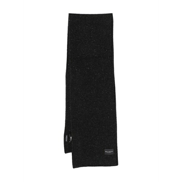 マルコポーロ メンズ マフラー・ストール・スカーフ アクセサリー Melange-effect scarf Grey