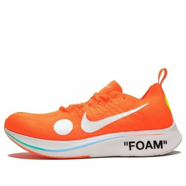 Nike ナイキ メンズ スニーカー 【Nike x Off-White Zoom Fly Mercurial Flyknit 'Total Orange' AO2115-800】 サイズ US_11(29.0cm)|asty