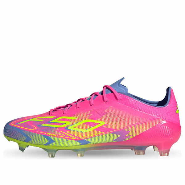 adidas アディダス メンズ スニーカー 【adidas F50 Elite FG \u0027Lucid Pink Lemon Blue Fusion\u0027 IE1203】  大いさ US_7(25.0糎) メンズ靴-靴