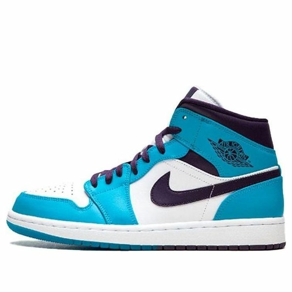 Jordan ジョーダン メンズ スニーカー 【Air Jordan 1 Mid \u0027Hornets\u0027 554724-415】  大きさ US_7.5(25.5糎)