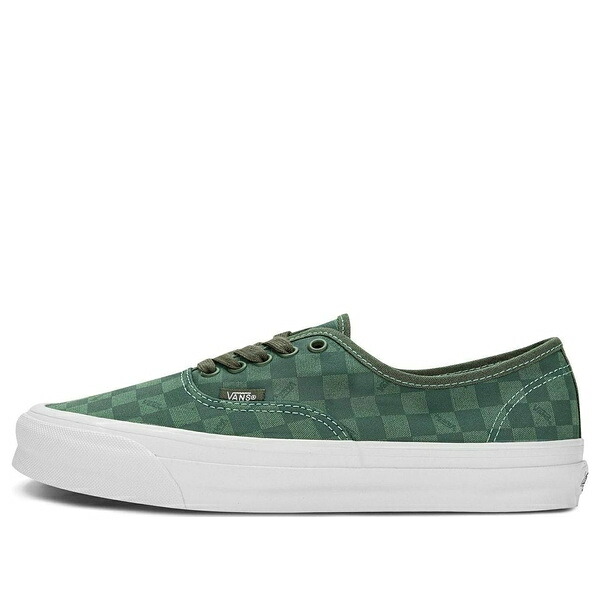 Vans バンズ メンズ スニーカー 【Vans OG Authentic LX \u0027Checkerboard  Olive\u0027 VN0A4BV9OLV】  大きさ US_5(23.0糎)