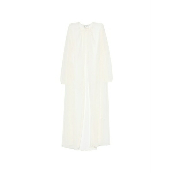 フォルテ フォルテ レディース 厚地の外套 アウター Long-sleeved coat White