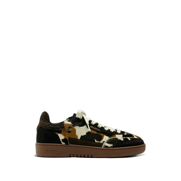 アクセルアリガト レディース スニーカー シューズ Dice t-toe animal-pattern sneakers Black