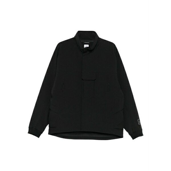 シーピーカンパニー メンズ ジャケット&ブルゾン アウター Pocket-detail jacket Black|asty