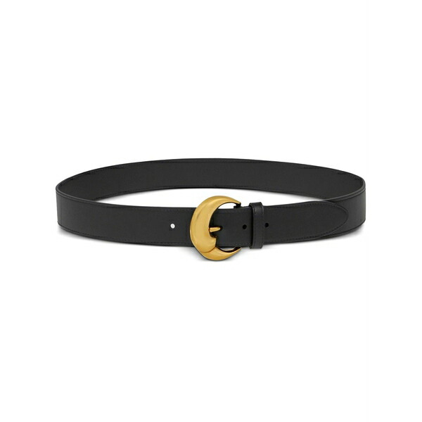 エトロ レディース 三尺帯 付属物 Paisley-buckle leather belt Black