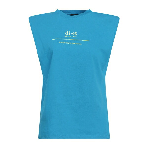 【送料無料】 マークエリス レディース Tシャツ トップス T-shirts Azure