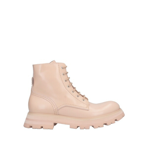 【送料無料】 マックイーン レディース ブーツ シューズ Ankle boots Pink