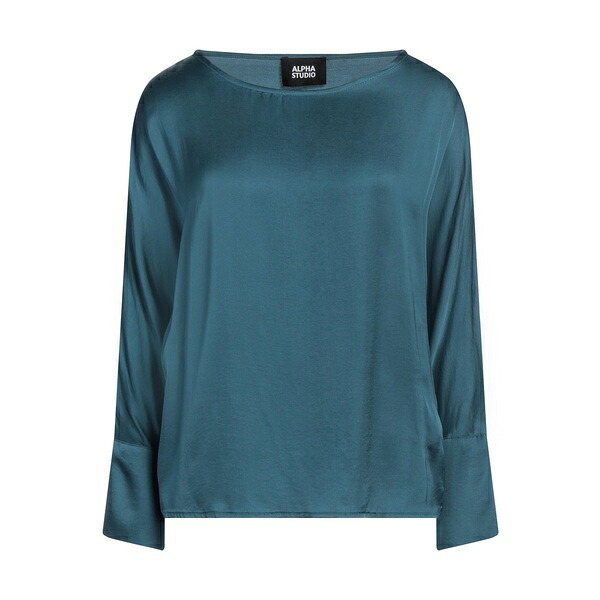 【貨物輸送無料】 アルファス テューディオ レディース プルオーバー トップス Tops Green