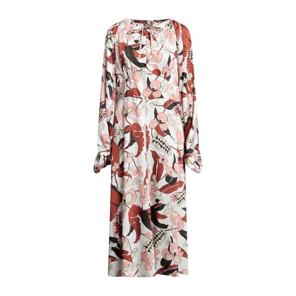 【送料無料】 マリパルミ レディース ワンピース トップス Midi dresses White