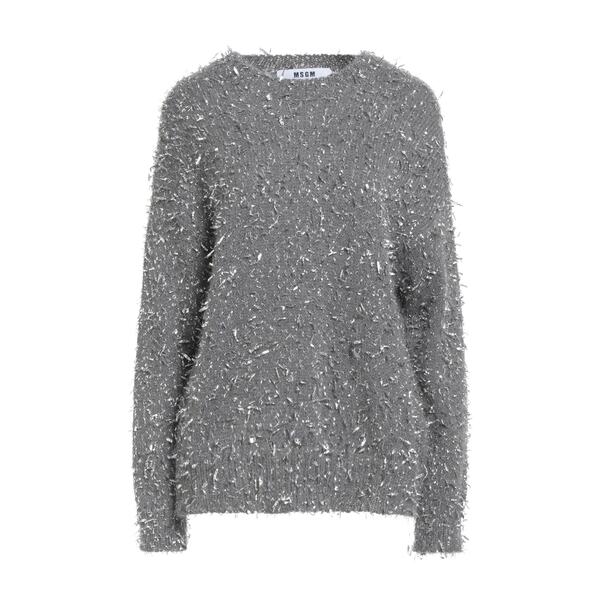 【送料無料】 エムエスジイエム レディース ニット&セーター アウター Sweaters Grey