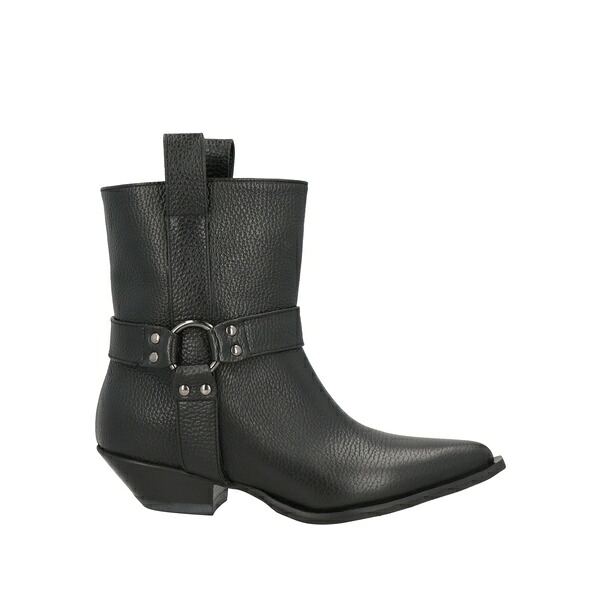 【送料無料】 マニラグレース レディース ブーツ シューズ Ankle boots Black｜asty