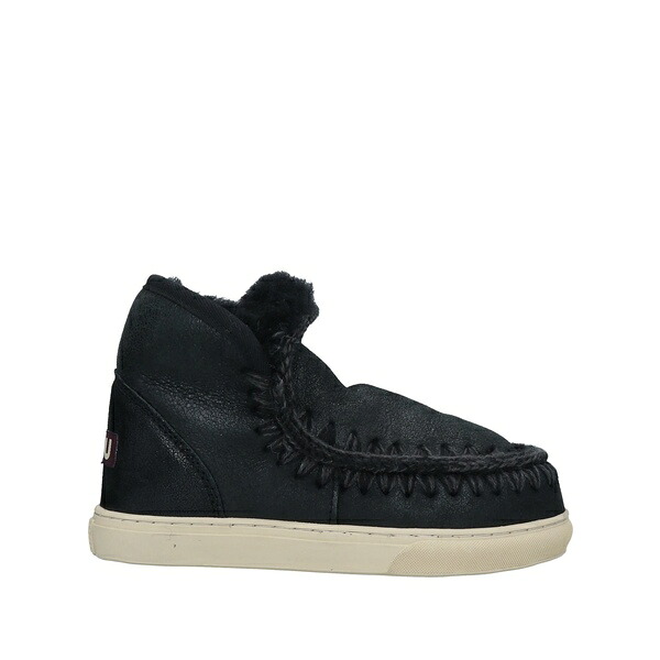 【送料無料】 モウ レディース ブーツ シューズ Ankle boots Black｜asty