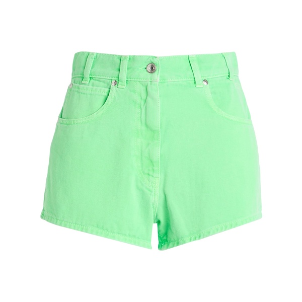 【送料無料】 エムエスジイエム レディース デニムパンツ ボトムス Denim shorts Green