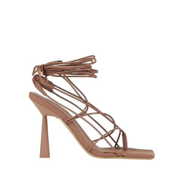 【送料無料】 ジア / RHW レディース サンダル シューズ Thong sandals Brown