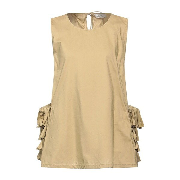 【送料無料】 メイメイジェイ レディース Tシャツ トップス Tops Beige