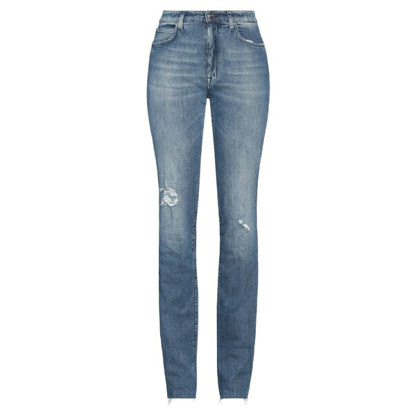 【送料無料】 プラス・ピープル レディース デニムパンツ ボトムス Jeans Blue｜asty 16,485円