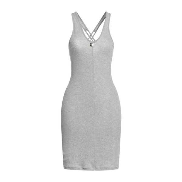 【送料無料】 マンガーノ レディース ワンピース トップス Mini dresses Grey