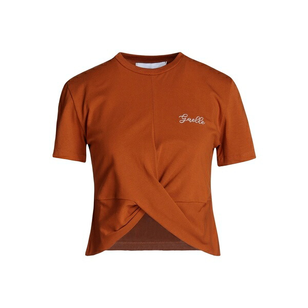 【送料無料】 ガレパリ レディース Tシャツ トップス T-shirts Orange