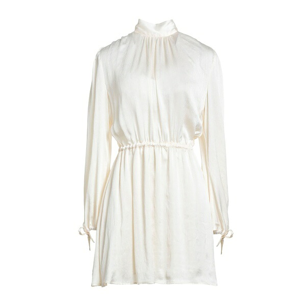 【送料無料】 ピンコ レディース ワンピース トップス Mini dresses White｜asty