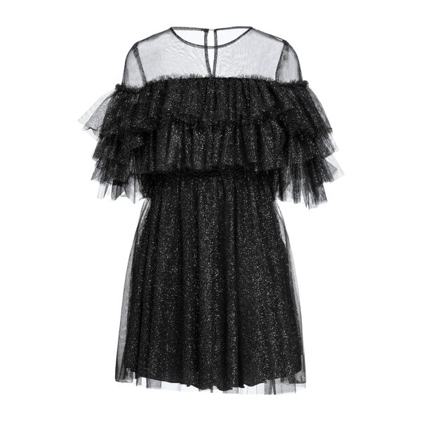 【送料無料】 フェレッパ レディース ワンピース トップス Mini dresses Black