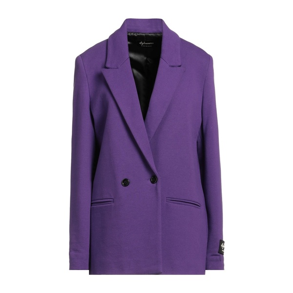 【送料無料】 フォーギブネス レディース ジャケット＆ブルゾン アウター Blazers Purple