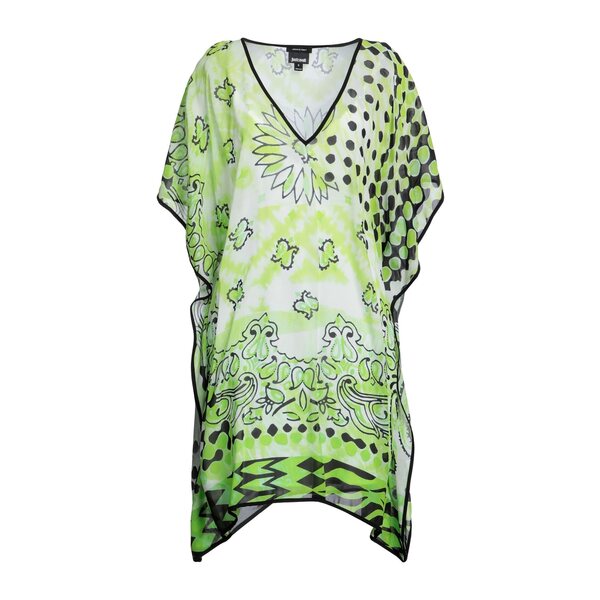 【送料無料】 ロベルトカヴァリ レディース ワンピース トップス Mini dresses Green
