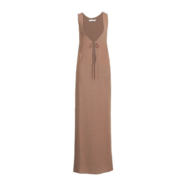【送料無料】 リビアナコンティ レディース ワンピース トップス Maxi dresses Metallic