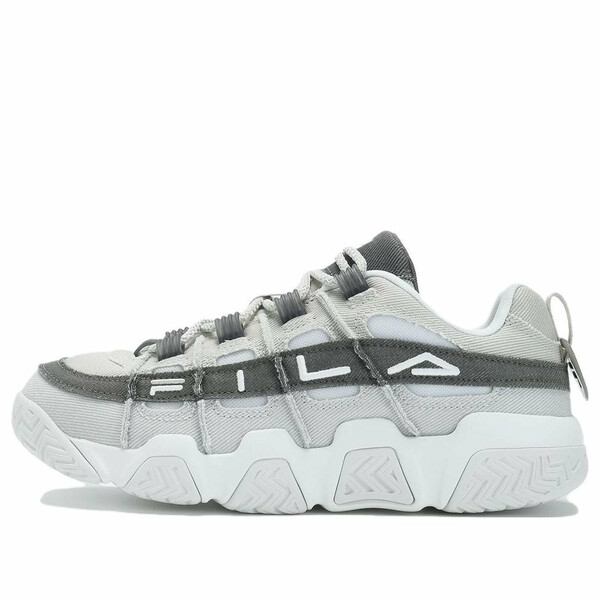 FILA フィラ レディース スニーカー 【(WMNS) FILA Barricade Basketball Shoes 'Grey White' T12W333201FNQ】 サイズ US_6(23.0cm)|asty